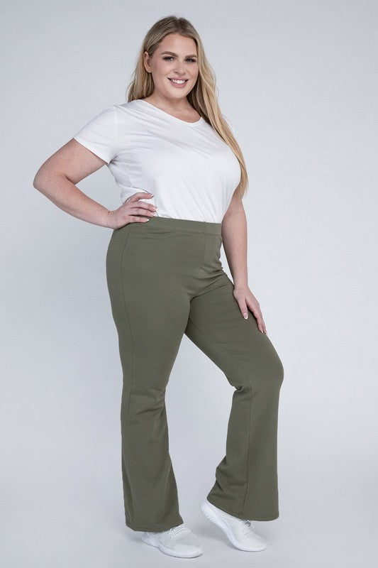 Ambiance Apparel Plus Everyday Flare Bottoms