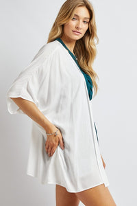 Davi & Dani FAVORITE SOLID KIMONO CARDIGAN