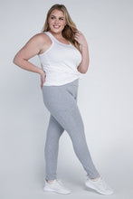 Load image into Gallery viewer, Ambiance Apparel Plus Everyday Leggings with Pockets