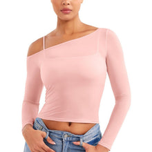 Load image into Gallery viewer, Sheer Long Sleeve Crop Top, Small, 15G-194T009