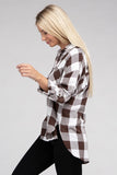 Ambiance Apparel Classic Plaid Flannel Shirt