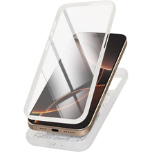 Load image into Gallery viewer, iPhone 15 Pro Case with Built-in Screen Protector, Floral, 20J-172PH008