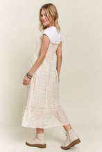 Load image into Gallery viewer, ADORA Smocked Floral Ruffled Hem Cami Dress