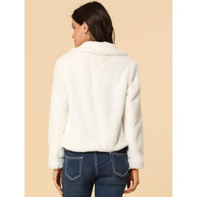 Load image into Gallery viewer, Cropped Faux Fur Jacket, Small, 22E-196T006