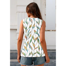 Load image into Gallery viewer, Tie Dye V Neck Tank Top, SZ SMALL, 5C-152T006