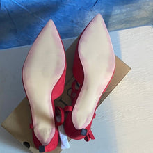 Load image into Gallery viewer, Elegant Red Women's Heels, sz 8.5, 5A-1311s004
