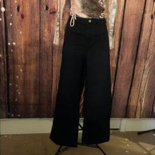 Load image into Gallery viewer, Women's Light Blue Wide-Leg Jeans, size 10, 1L-135B004