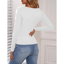 Load image into Gallery viewer, Ruched Fitted Sexy Square Neck Top, 2XL, 1FF-180T003