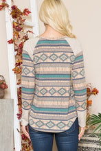 Load image into Gallery viewer, Tribal Print  Sweater Knit