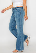 Load image into Gallery viewer, bytos Full Size Cat&#39;s Whiskers Mid Rise Bootcut Jeans