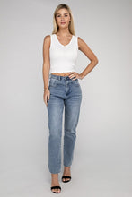 Load image into Gallery viewer, ZENANA Ribbed Scoop Neck Cropped Sleeveless Top