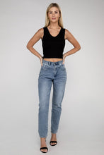 Load image into Gallery viewer, ZENANA Ribbed Scoop Neck Cropped Sleeveless Top