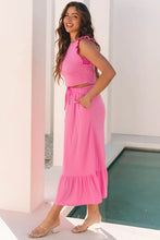 Load image into Gallery viewer, Bubblegum Beach Day Skirt Set