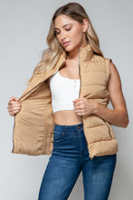 Load image into Gallery viewer, Snobbish Zip Up Turtleneck Vest with Pockets