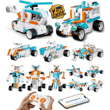 Load image into Gallery viewer, STEM Robot Building Kit, 12-in-1 Building Robot &amp; Remote Control, SL3-6174TOY001