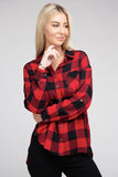 Ambiance Apparel Classic Plaid Flannel Shirt