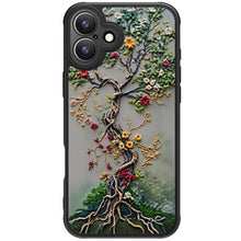 Load image into Gallery viewer, IPhone 17 Trendy Floral Design Matte Non-Slip Phone Case, 20L-177PH006