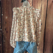 Load image into Gallery viewer, Floral Print Women's Top, Medium, 2C-1313T001