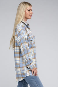 Nuvi Apparel Plaid Shacket