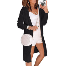 Load image into Gallery viewer, Open Front Knit Sheer Cardigan, XL, 10K-194T001