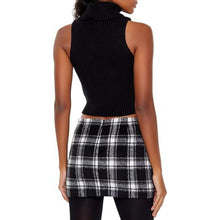 Load image into Gallery viewer, Forever 21 Womens Turtleneck Sweater-Knit Tank Top, sz m, 5C-152T002