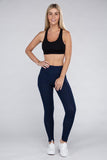 Ambiance Apparel Active Leggings Featuring Concealed Pockets