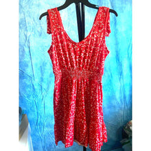 Load image into Gallery viewer, Sleeveless Detail shoulder Mini Dress, S, 4N-149d010
