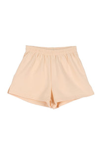 Lilou Cream sweat shorts