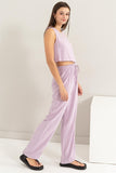 HYFVE D-Linen Blended Top and Pants Set