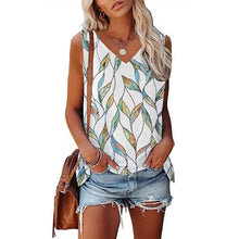 Load image into Gallery viewer, Tie Dye V Neck Tank Top, SZ SMALL, 5C-152T006