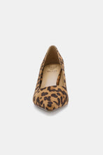 Load image into Gallery viewer, Beast Fashion Faux Suede Leopard Point Toe Pumps