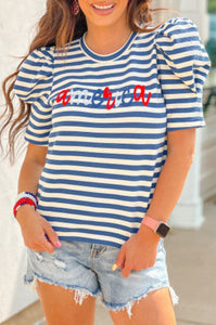 American Puff Sleeve Top