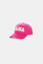 Load image into Gallery viewer, MAMA Chenille Patch Baseball Cap