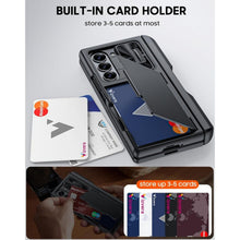 Load image into Gallery viewer, Galaxy Z Fold 6, Cards Holder Camera Cover Phone Case, 20I-190PH004