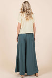 Mittoshop Pleated Wide Leg Pants