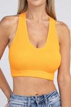 Load image into Gallery viewer, ZENANA Ribbed Cropped Racerback Tank Top