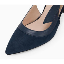 Load image into Gallery viewer, Pointed Toe High Heels Slingback Bowknot Formal Pumps, Size 11, 19CC-194S002