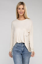 Load image into Gallery viewer, ZENANA Washed Ribbed Dolman Sleeve Round Neck Top