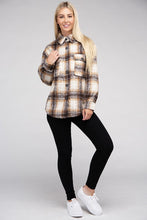 Load image into Gallery viewer, Ambiance Apparel Cozy Plaid Flannel Shacket