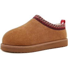 Load image into Gallery viewer, Fur Fleece Winter Home Shoes Slippers, Size 7.5, 23B-184S001