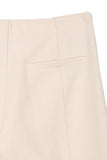 Lilou Straight high waisted slant pocket line shorts