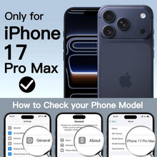 Load image into Gallery viewer, iPhone 17 Pro Max 6.9-Inch Case, Built-in Tempered Glass Screen, 20H-166PH006