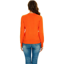 Load image into Gallery viewer, V Neck Button Down Long Sleeve Cardigan Sweater, L, 3D-144T001