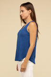 ZENANA V Neck Sleeveless Cami Top