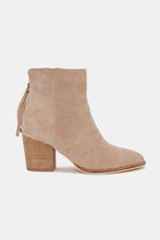 Load image into Gallery viewer, Beast Fashion Suede Point Toe Ankle Booties