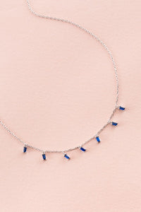 Lovoda Sapphire Falls Necklace