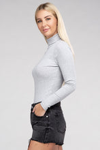 Load image into Gallery viewer, Ambiance Apparel Long-Sleeve Turtleneck Bodysuit