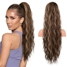 Load image into Gallery viewer, 26 Inch Drawstring Ponytail Hair Extension, 18D-201H005