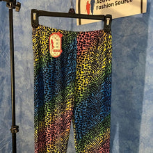 Load image into Gallery viewer, Rainbow Animal Print Leggings, Size 8-14, 15J-L026