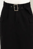 HYFVE PROFESSIONAL POISE  BUCKLED BELT CARGO SKIRT